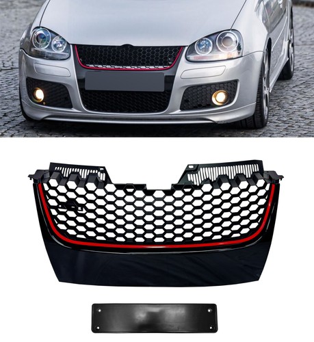Front grille with red strip - grille,