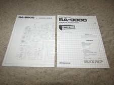 Original Pioneer SA-9800 Amp