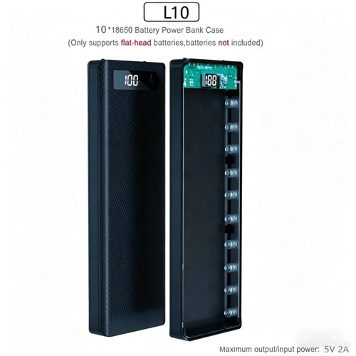 Slot 18650 battery - 10,