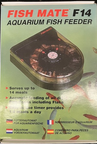 Fish mate f14 slow feed - fish,