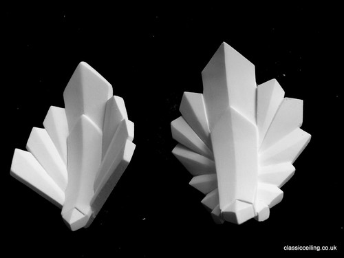 Art deco coving overcorners - art,