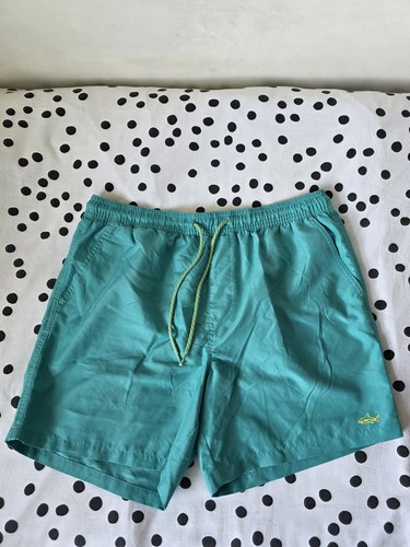 Turquoise swim shorts size - shorts, l