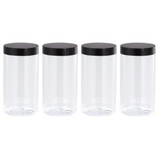 17oz/ 500ml Round Plastic Jars