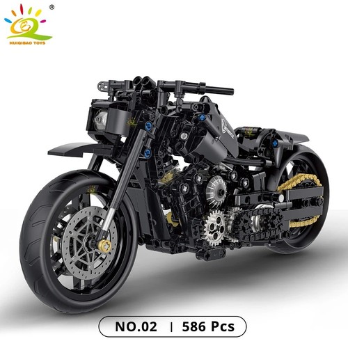 586pcs classic motorbike - classic,