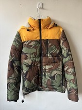 Superdry Men’s Expedition Military Camouflage Hood Insulated Puffer Jacket Small