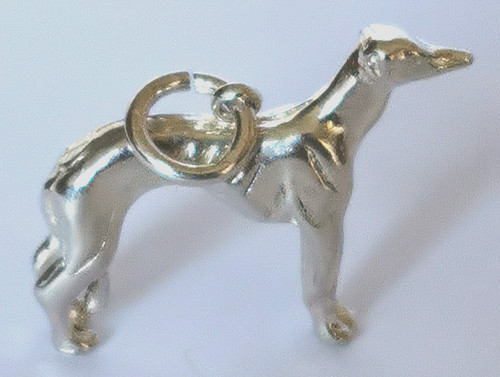 Vintage silver charm - charm, /