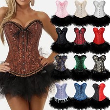 Womens Lace Up Corset Tutu