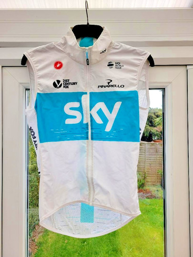 Team sky castelli windstopper - sky,