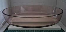 Pyrex Smoked Glass Oval Pie