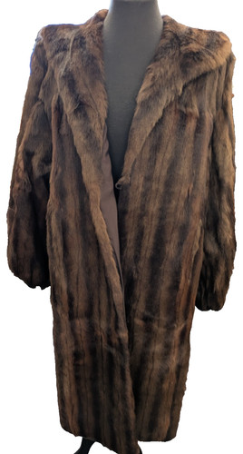 Vintage 1950 ocelot fur coat - fur,