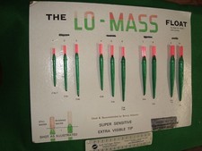 Rare disp.LoMass Float card10 vint.floats B.Ashurst Valmos Tipton PatPend.RegDes