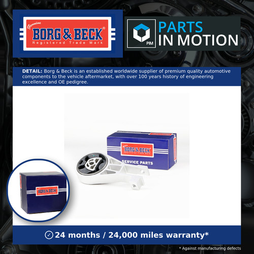 Engine mount rear bem3951 - bem3951, borg