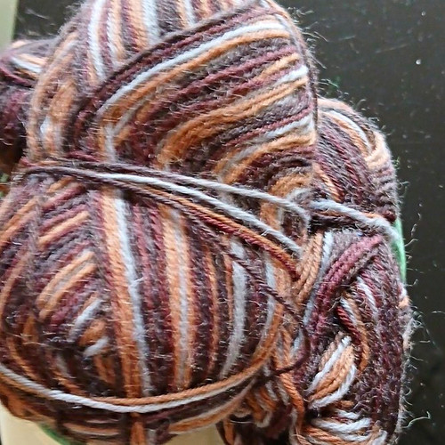 Variegated sock yarn - yarn, balls
