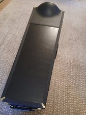 King Trombone Case. Coffin Style Made Of Plywood Covered In Leatherette.