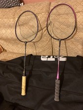 Grays Graphite Ultimate and Slazenger Panther Event Badminton Rackets X2