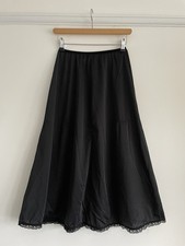 VINTAGE - M&S BLACK SLIP - A