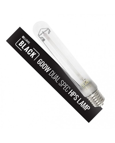 Lumii black 600w hps bulb - black,