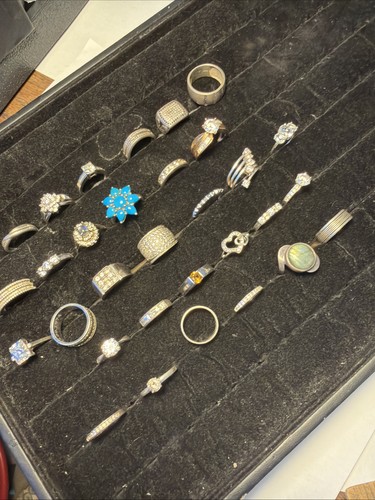 Solid silver joblot - joblot, 32