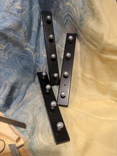 IKEA "FLANG" Black Wood Set 3