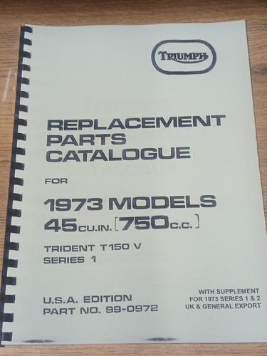 Triumph t150 trident - t150, parts