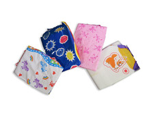 M - XL Dotty Diaper 4 Single