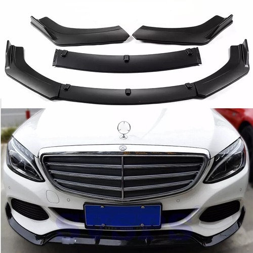 Car front bumper lip splitter - front,