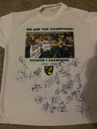 Division one champions signed