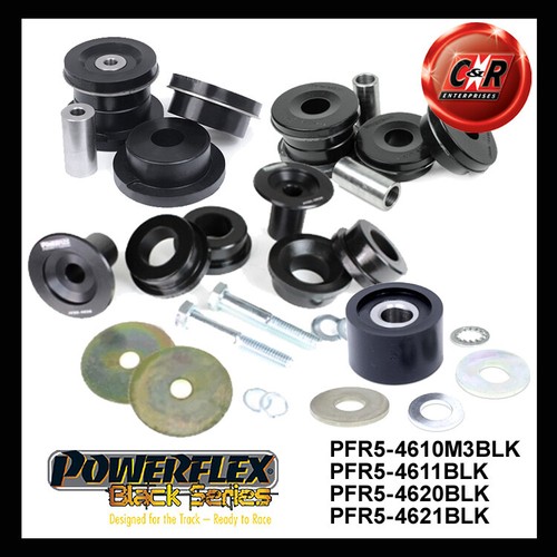 Powerflex black subframe - powerflex, rr