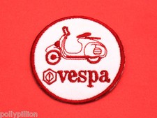 Vespa Scooter Patch Sew / Iron