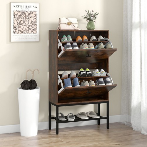 Vintage shoe storage cabinet - vintage,