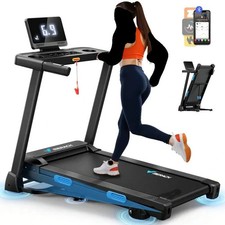 MERACH Foldable Treadmill With
