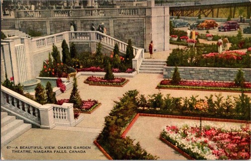 Niagara falls postcard - falls,