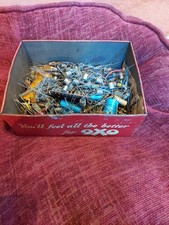 A OLD OXO  TIN FULL OF Vintage