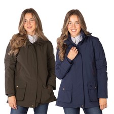 Ladies Waterproof Dry Coat Womens Fleece Lined Jacket Outdoor Coats Rydale