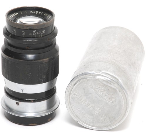 Leica leitz elmar 9cm lens - 4/9cm,