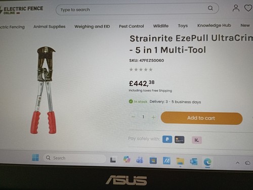 Wire fencing tools - wire,