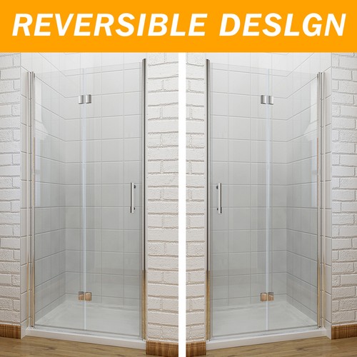 Bifold shower door frameless - bifold,