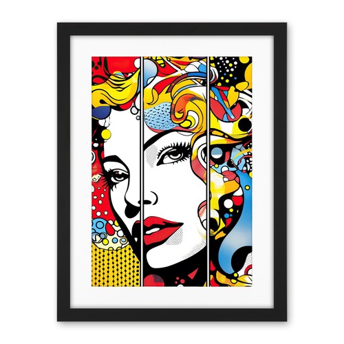 Teen girl comic book style - book,