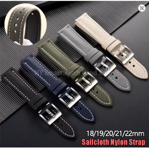 Genuine sailcloth watch strap - watch,
