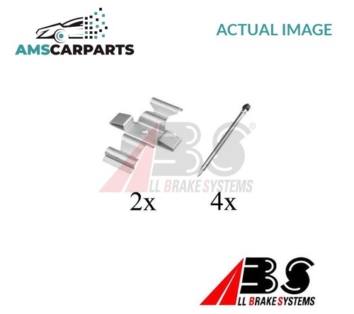 Brake pads fitting kit - fitting, shims