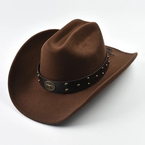 Vintage western cowboy hat - western,