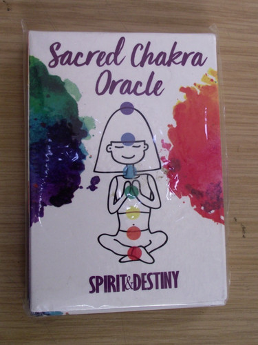 Sacred chakra oracle cards - cards, new