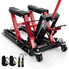 Costway 680kg motorcycle lift - costway,