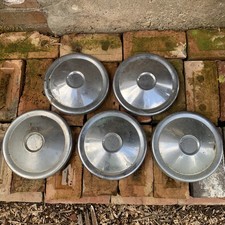 122806 Triumph Spitfire Herald Vitesse Chrome Wheel Hubcaps Hub Centres Caps x5
