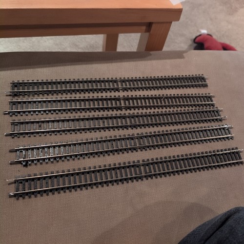 Hornby track seconds - 5x,