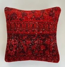 Handmade Cushion Cover Red
