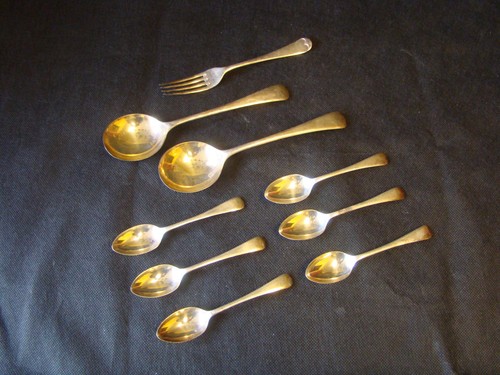 Tea spoons 2 soup - &,