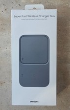 Samsung Super Fast Wireless Charger Duo – Grey– UK Boxed. EP - P5400TBEGGB