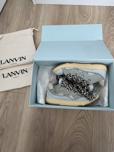 Lanvin curb low top - low, lace-up