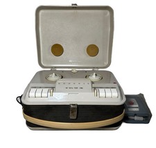 Grundig TK23P Reel To Reel Tape Recorder/Player  + Microphone *Read